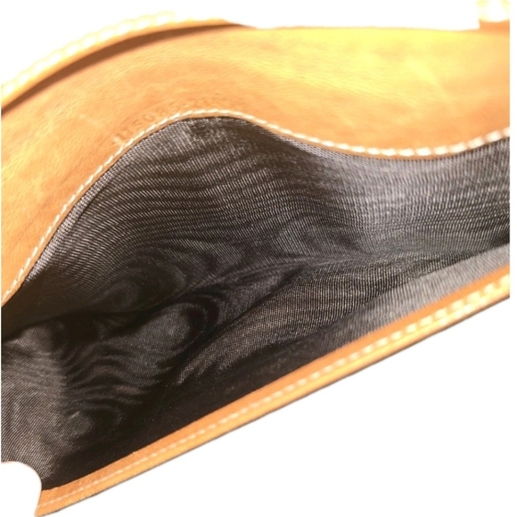 RARE Authentic Gucci Amalfi Beige and Brown Cloth Wallet with Silver Accent EUC - Picture 5 of 9